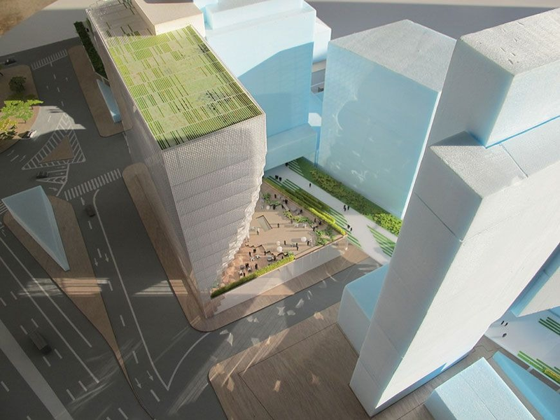 Illustration for article titled How a Slanted Skyscraper Will Share Sunshine With the High Line